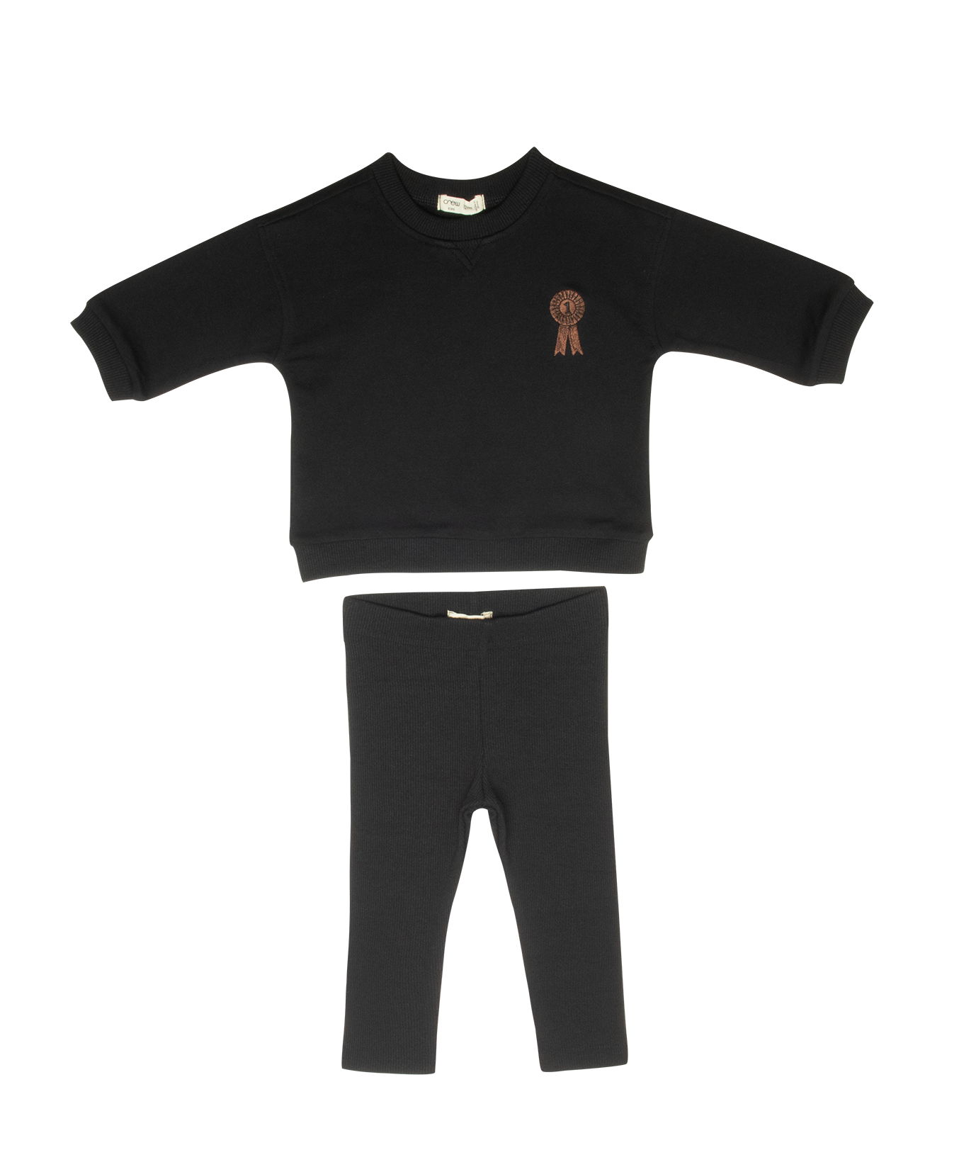 Polo Club Legging Set - Black
