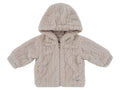 Atelier Cable Fur Jacket - Stone