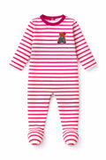 Teddy Lounge Footie - Pink