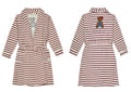 Teddy Lounge Robe - Maroon