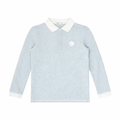 Jona Long Sleeve Polo - Blue