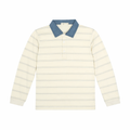 Cory Long Sleeve Polo - Butter