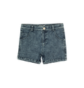 Jean Wash Shorts - Navy