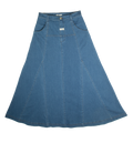 Luna Maxi Skirt - Blue