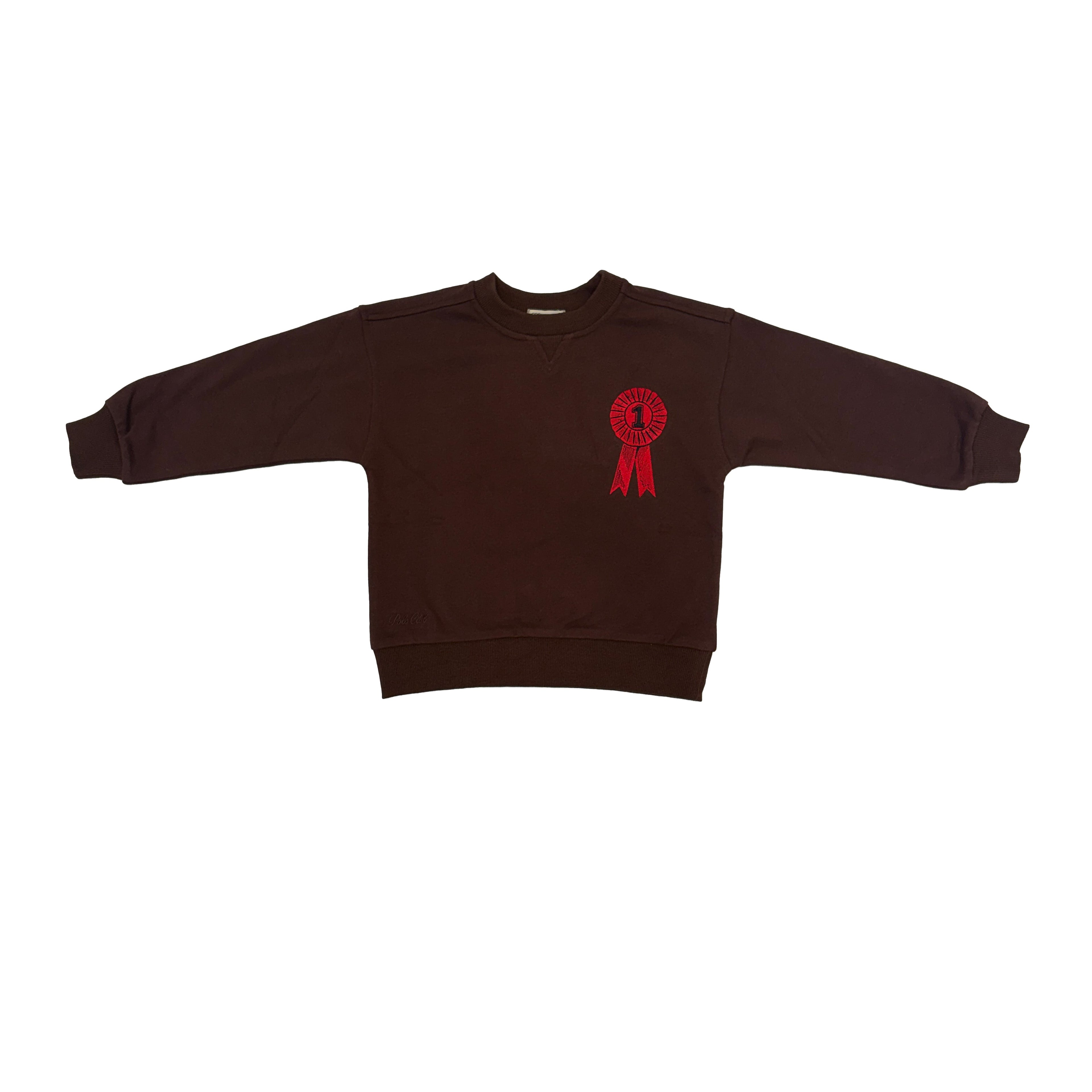 Polo Club Sweatshirt - Chocolate