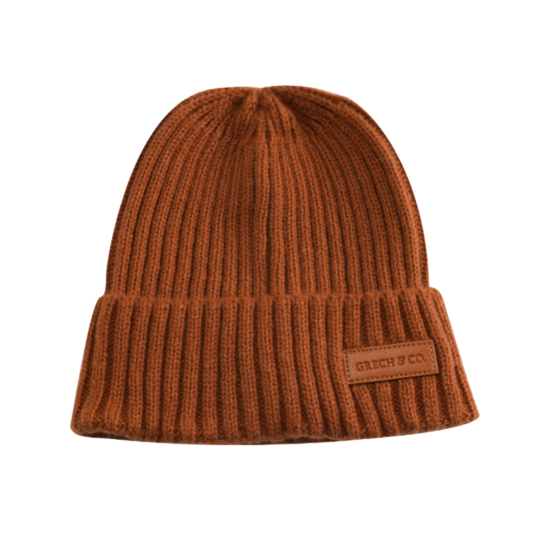 Knit Beanie Wide Rib | Sienna