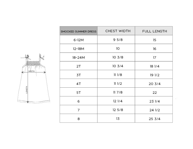 Smocked Summer Dress