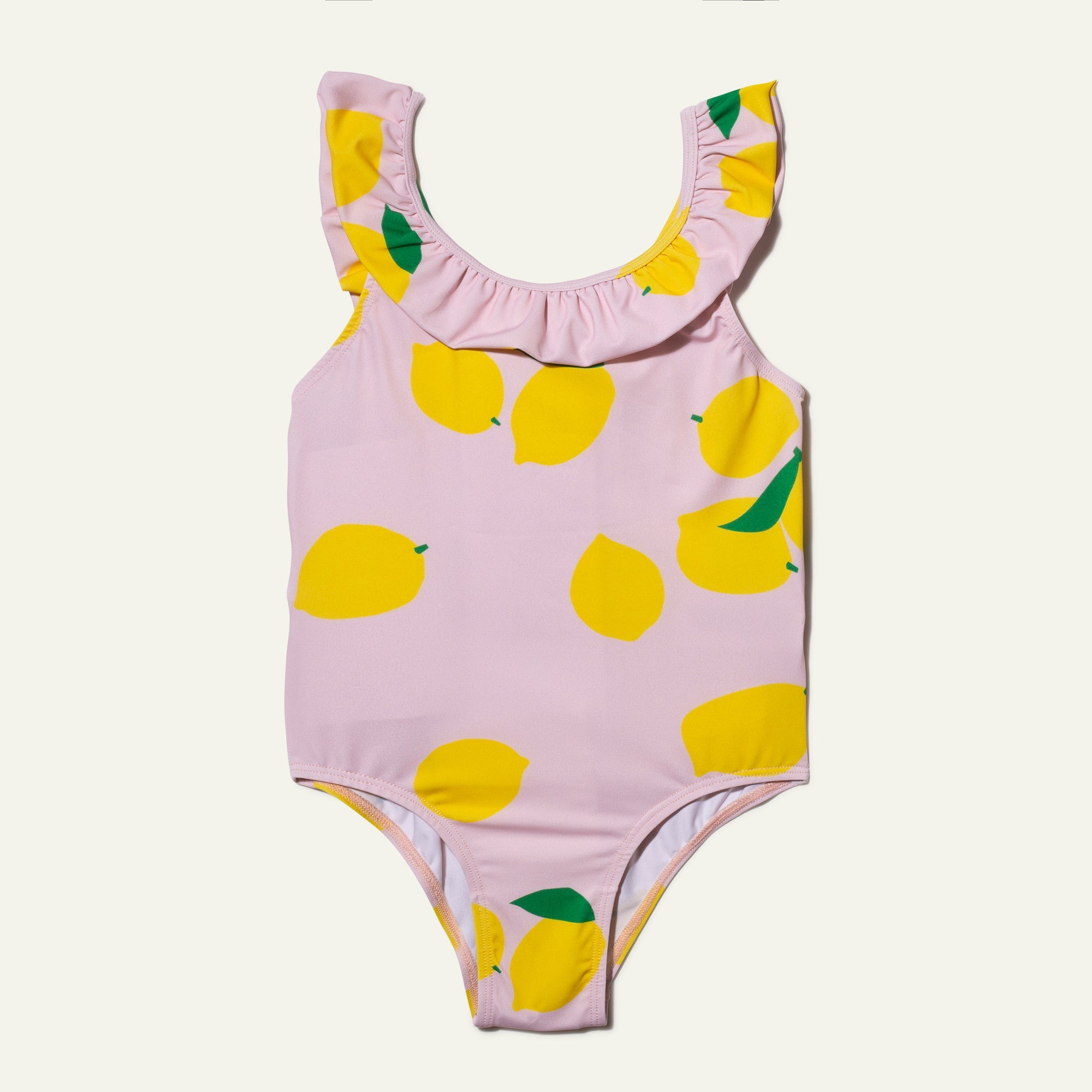 Lemon Ruffle Swimsuit