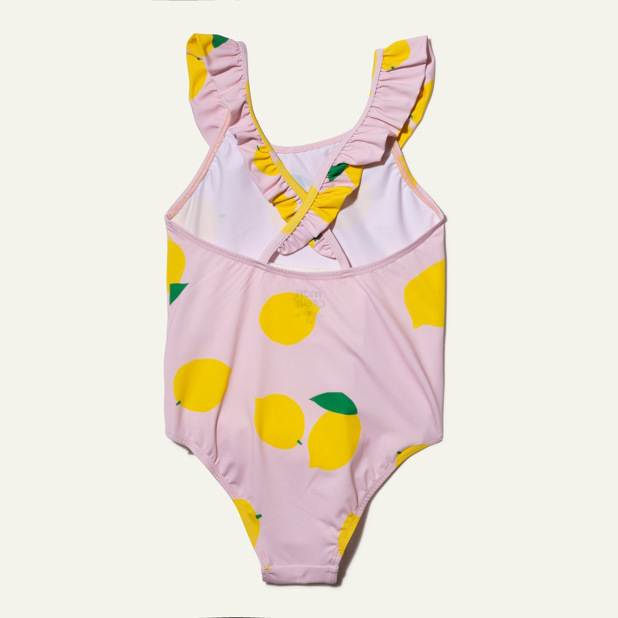 Lemon Ruffle Swimsuit