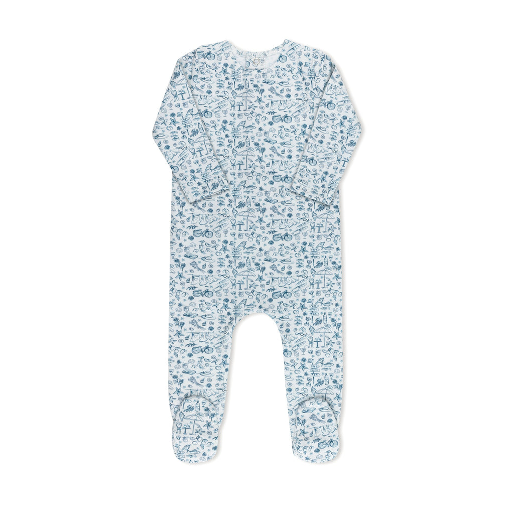 Summer Print Footie