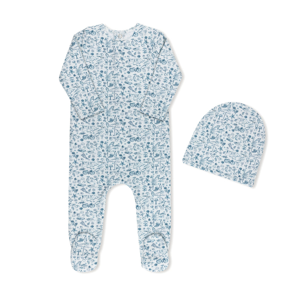 Summer Print Footie