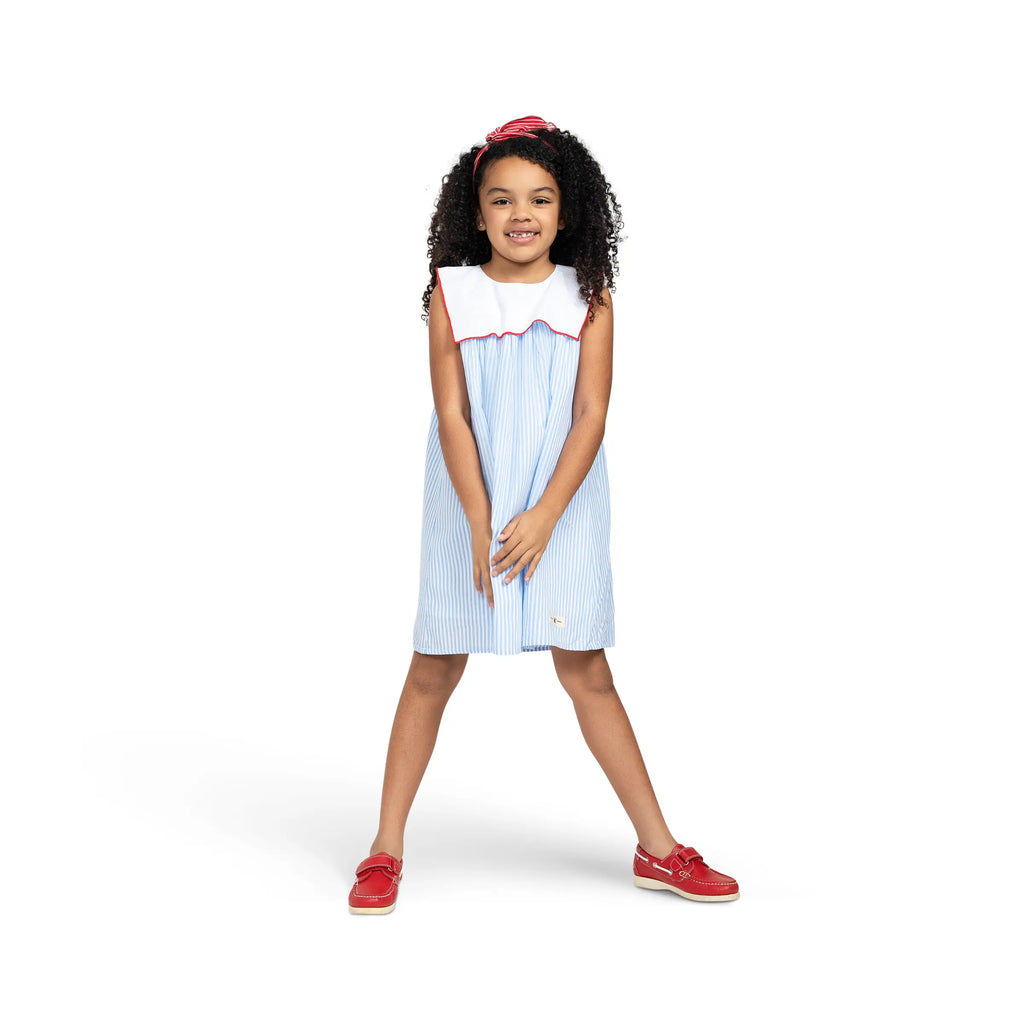 Sailor Collar Striped Jumper