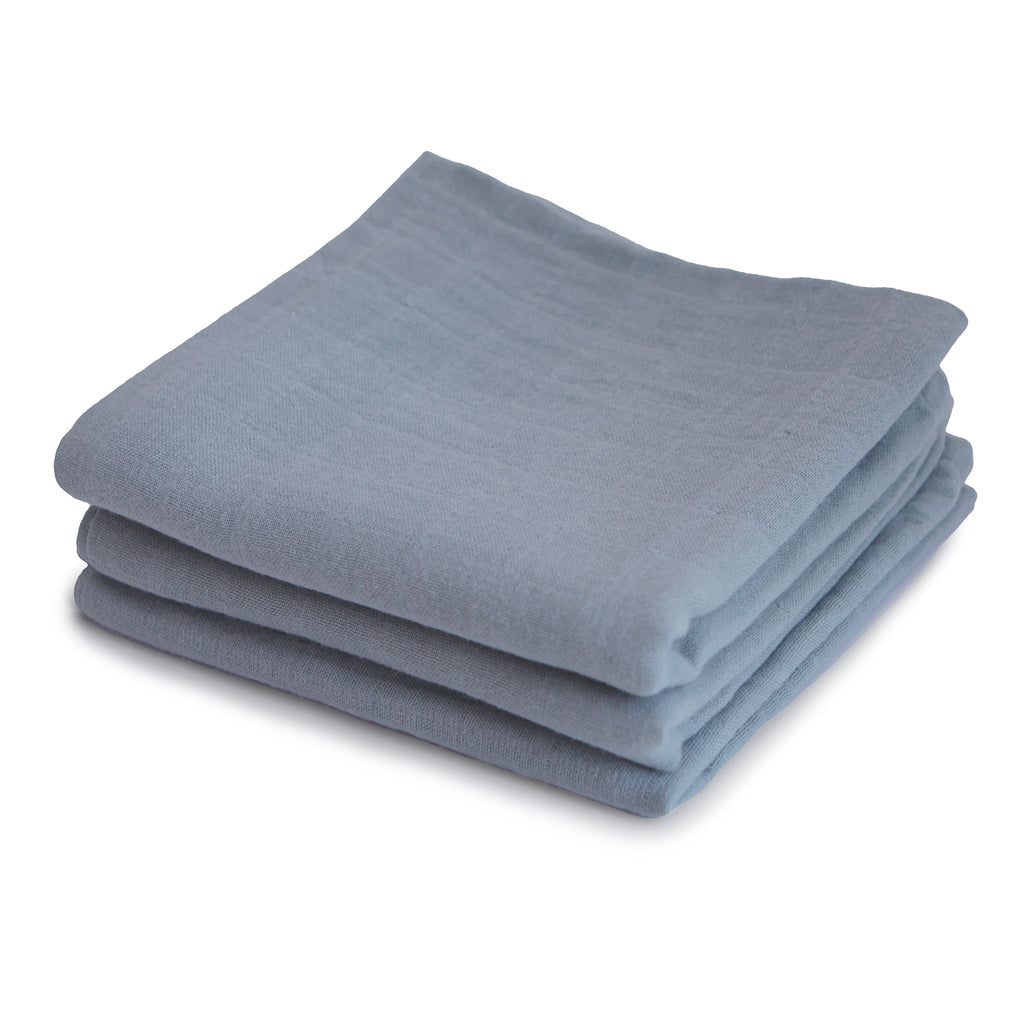 Organic Cotton Muslin Cloths 3-Pack by Mushie, view 10