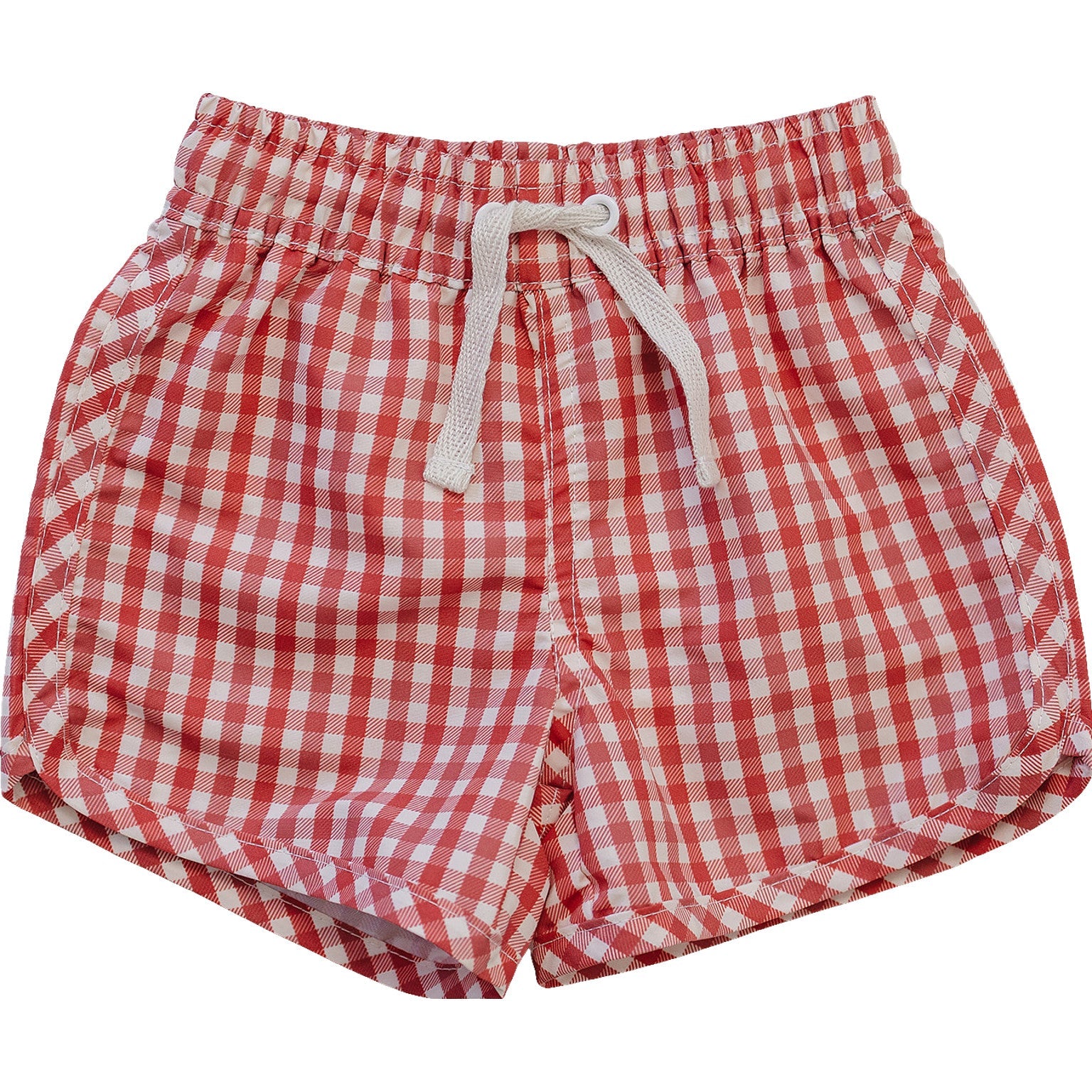 Gingham Swim Shorts