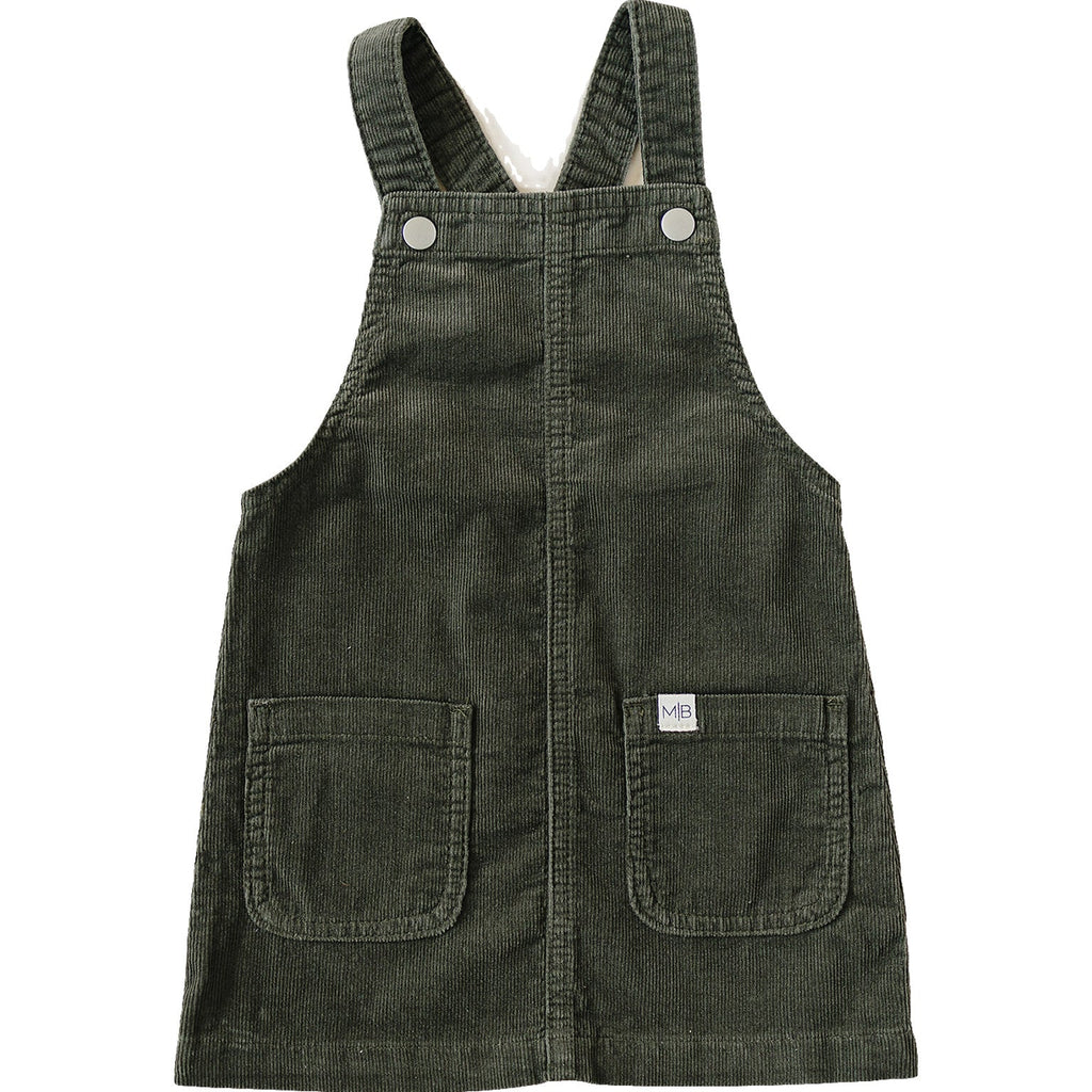Green Corduroy Dress