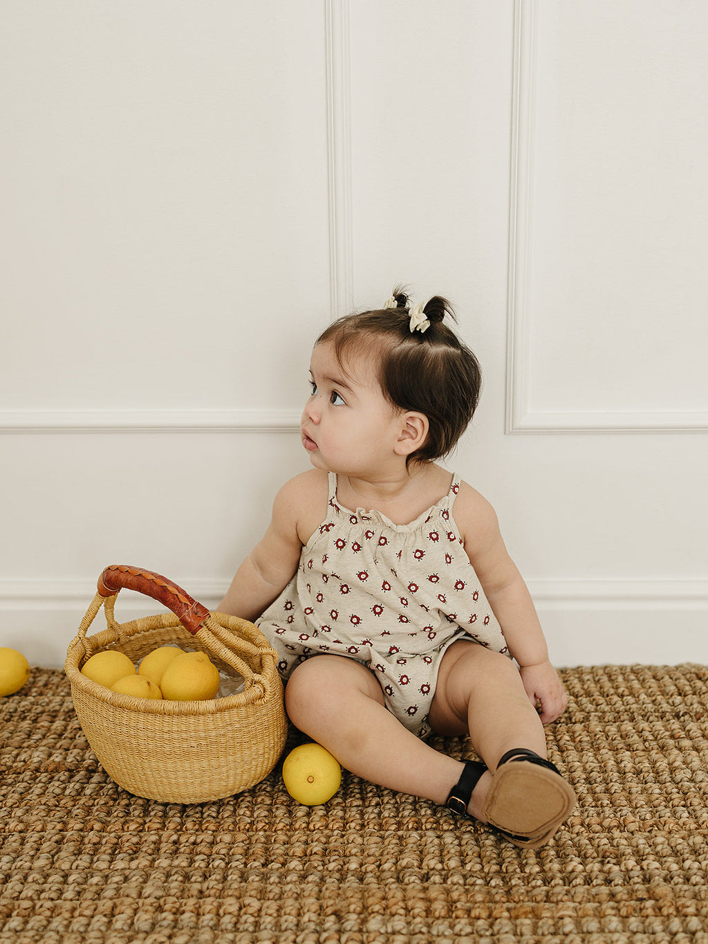 Floral Tank Bubble Romper