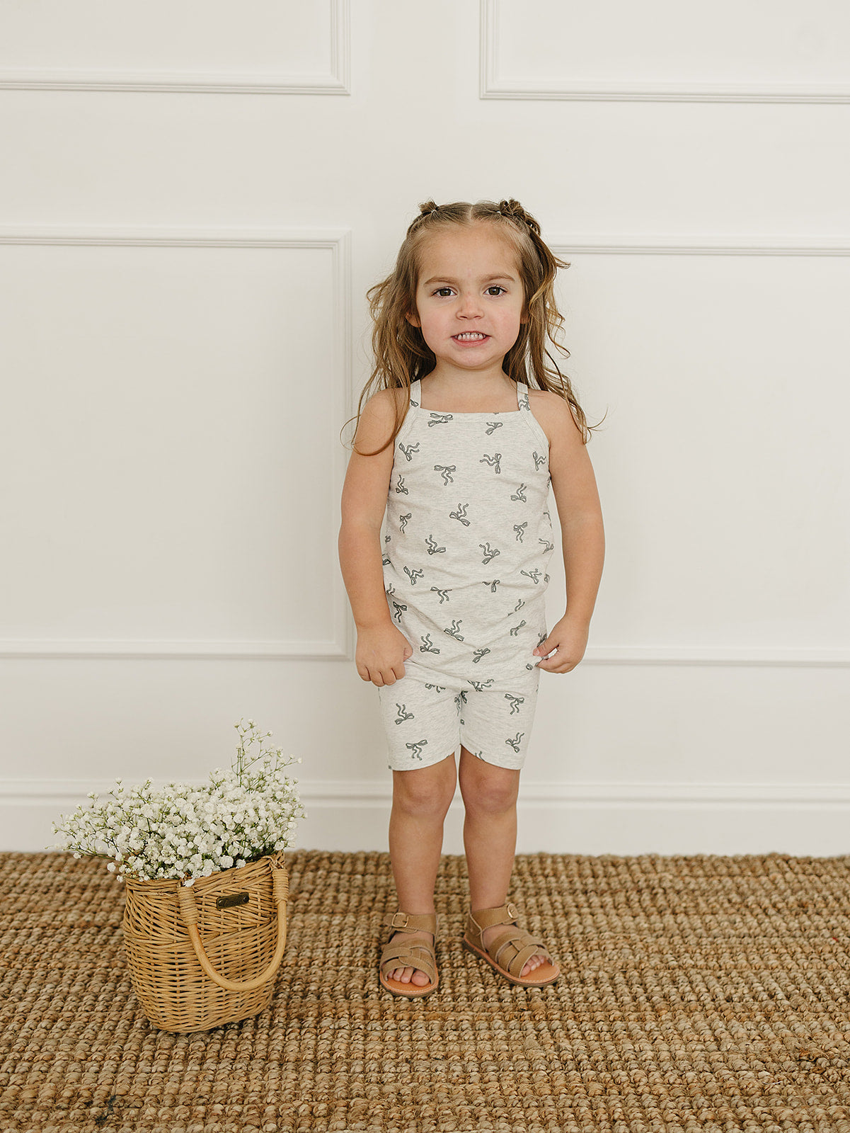 Bow Tank + Biker Short Set