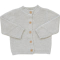 Oatmeal Knit Button Down Cardigan