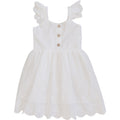 White Eyelet Dress