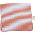 Pink Stripes Muslin Burp Cloth