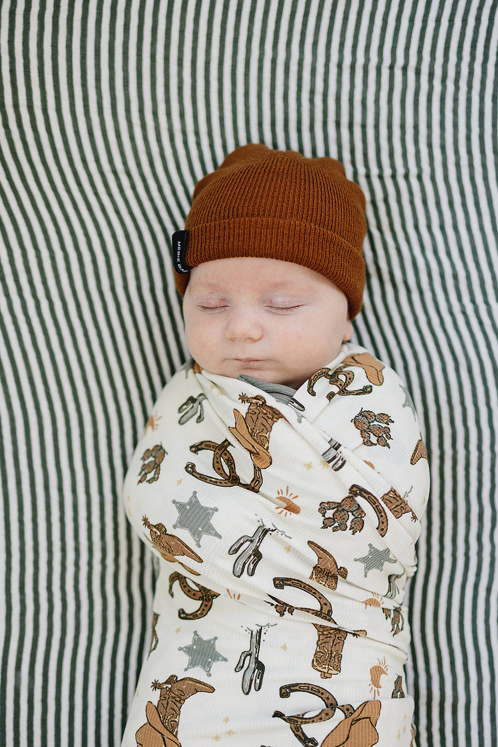 Brown Mebie Baby Beanie