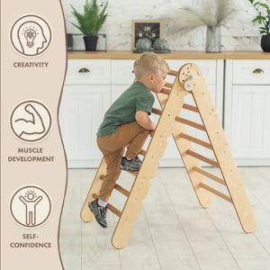 Montessori Triangle Ladder – Perfect for Active Children Development - KiddoLux