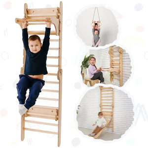 5-in-1 Montessori Climbing Set – Indoor Play Gym for Active Kids - KiddoLux