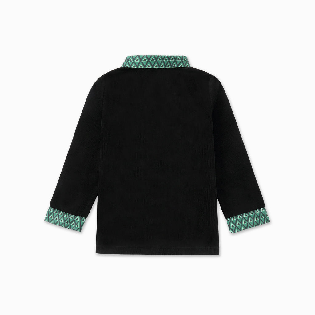Corduroy Geometric Shirt
