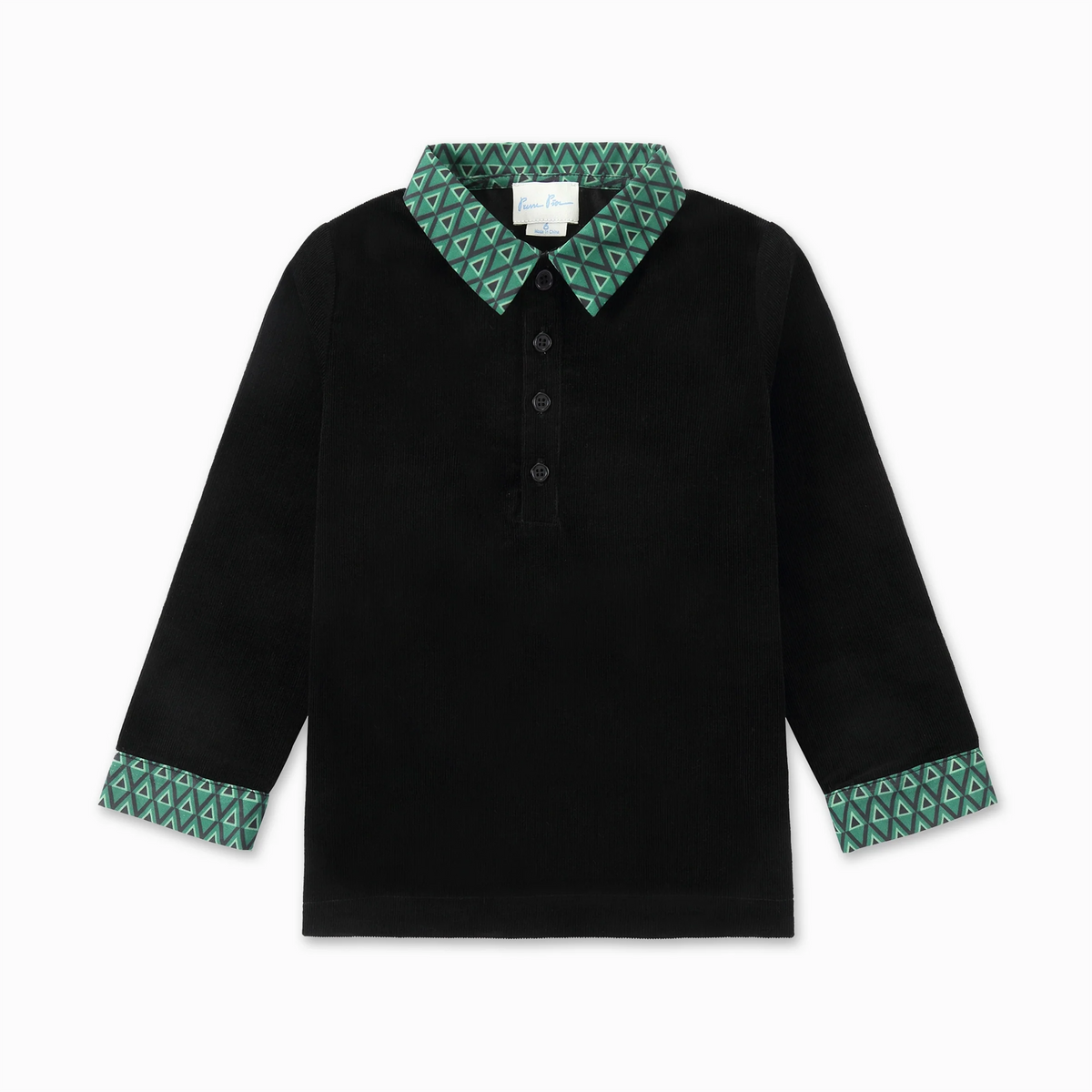 Corduroy Geometric Shirt