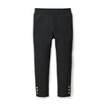 Button Cuff Ponte Pant - Baby