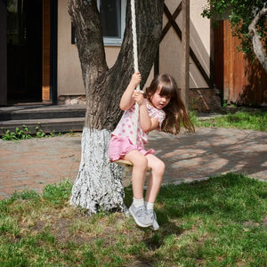 Wooden Rope Swing for Kids – Safe & Fun for Indoor Play - KiddoLux