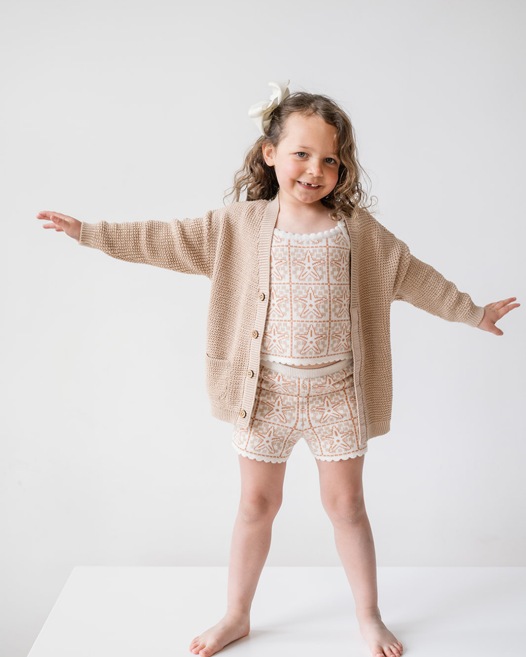 Wren Cardigan Sand Dollar