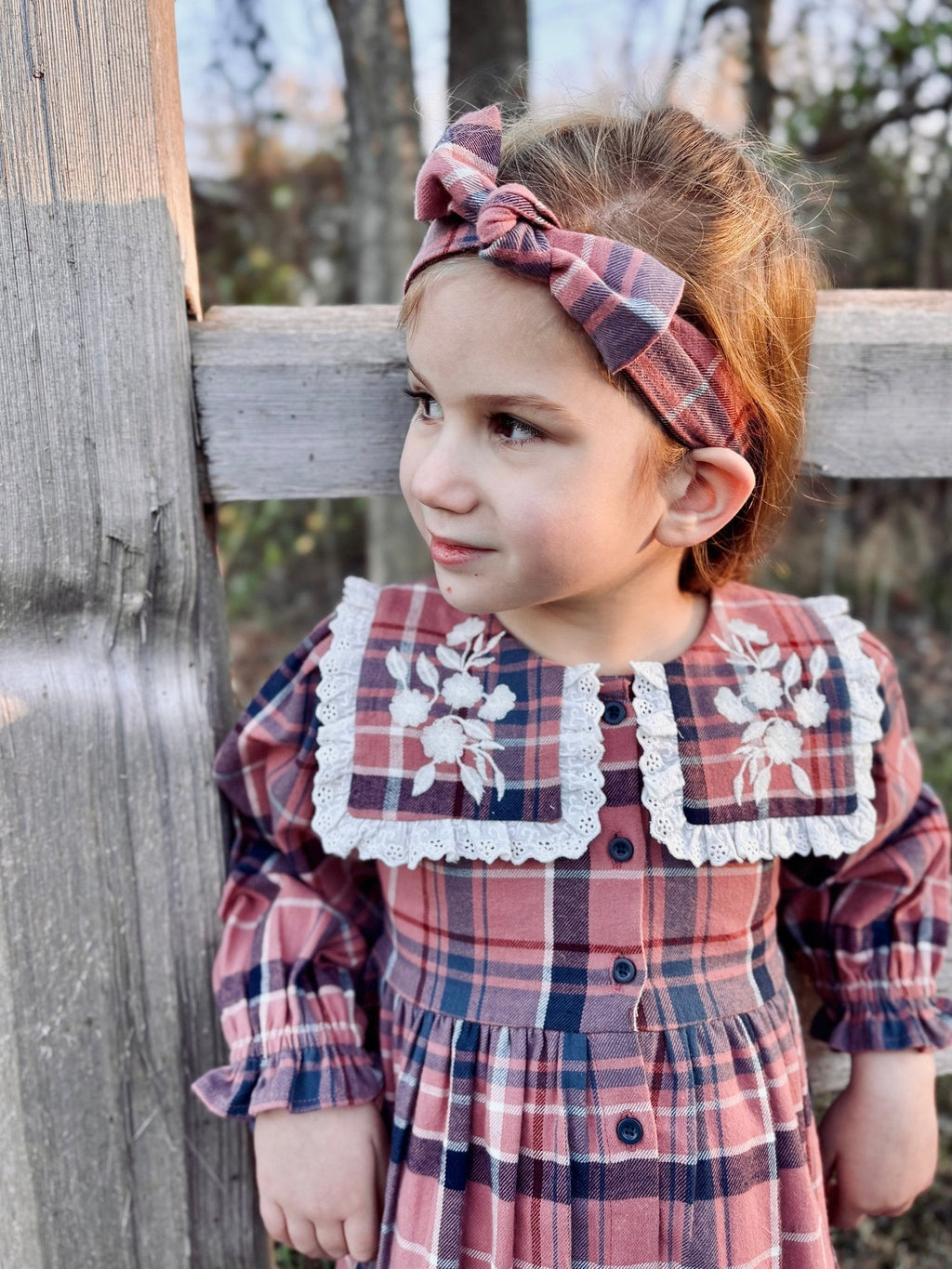 Cotton Candy Plaid Dress