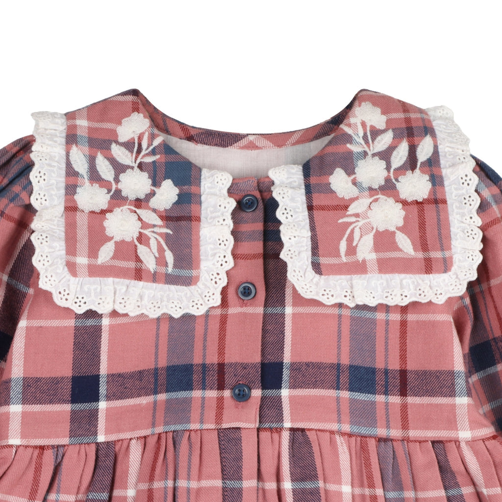 Cotton Candy Plaid Dress