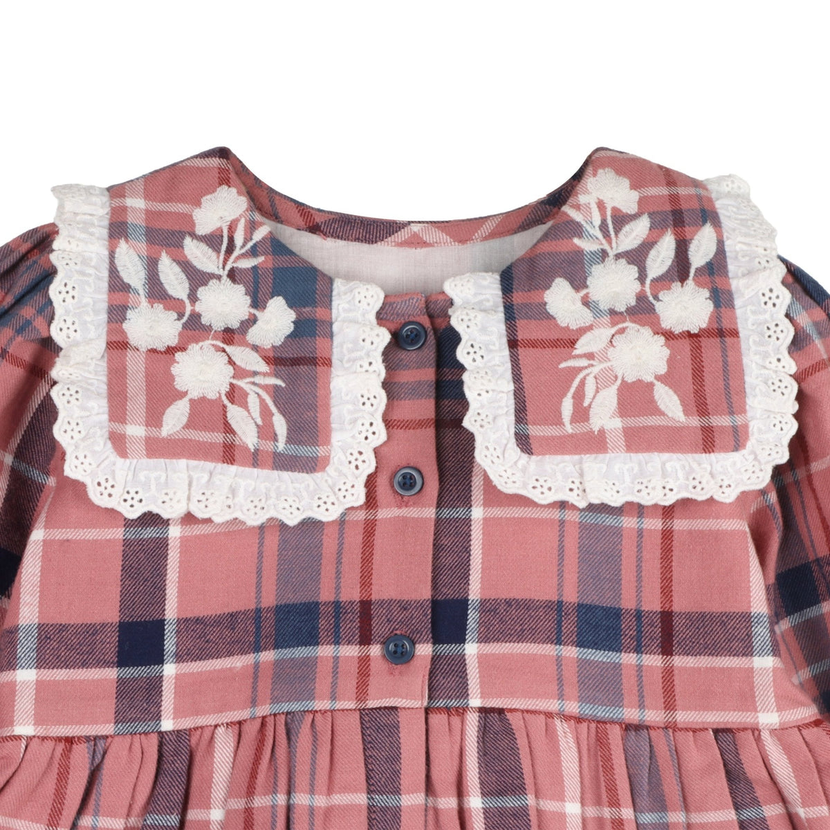 Cotton Candy Plaid Dress