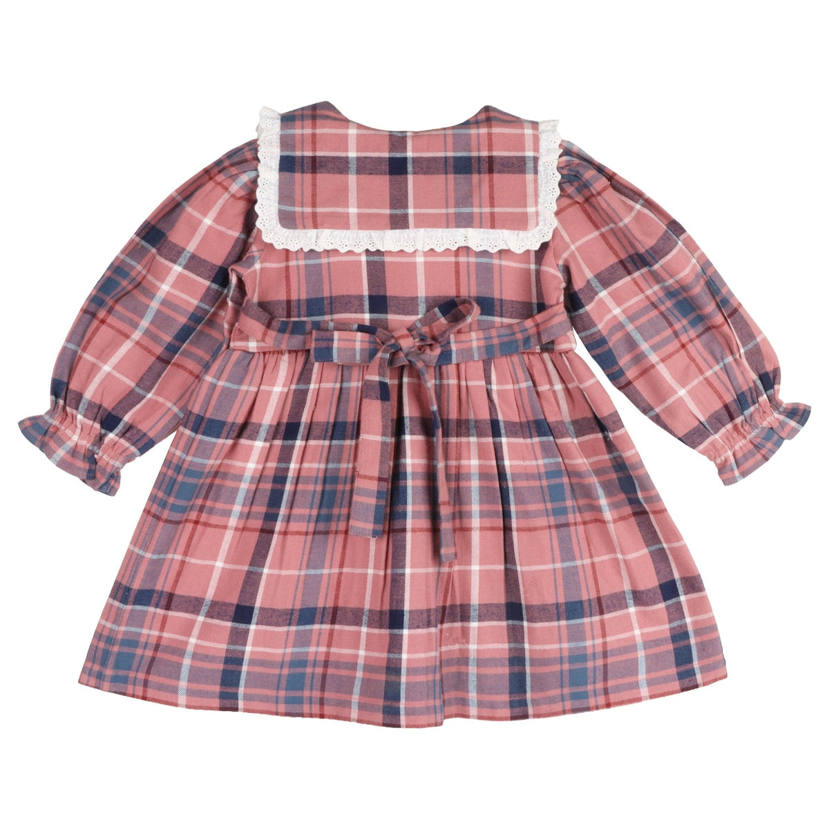 Cotton Candy Plaid Dress