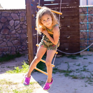 Kids Climbing Rope Ladder – Montessori Play - KiddoLux