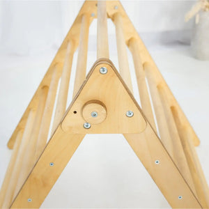 Indoor Montessori Triangle Climbing Ladder – Perfect for Active Kids - KiddoLux