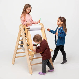 5-in-1 Montessori Climbing Frame – The Ultimate Kids Play Set - KiddoLux