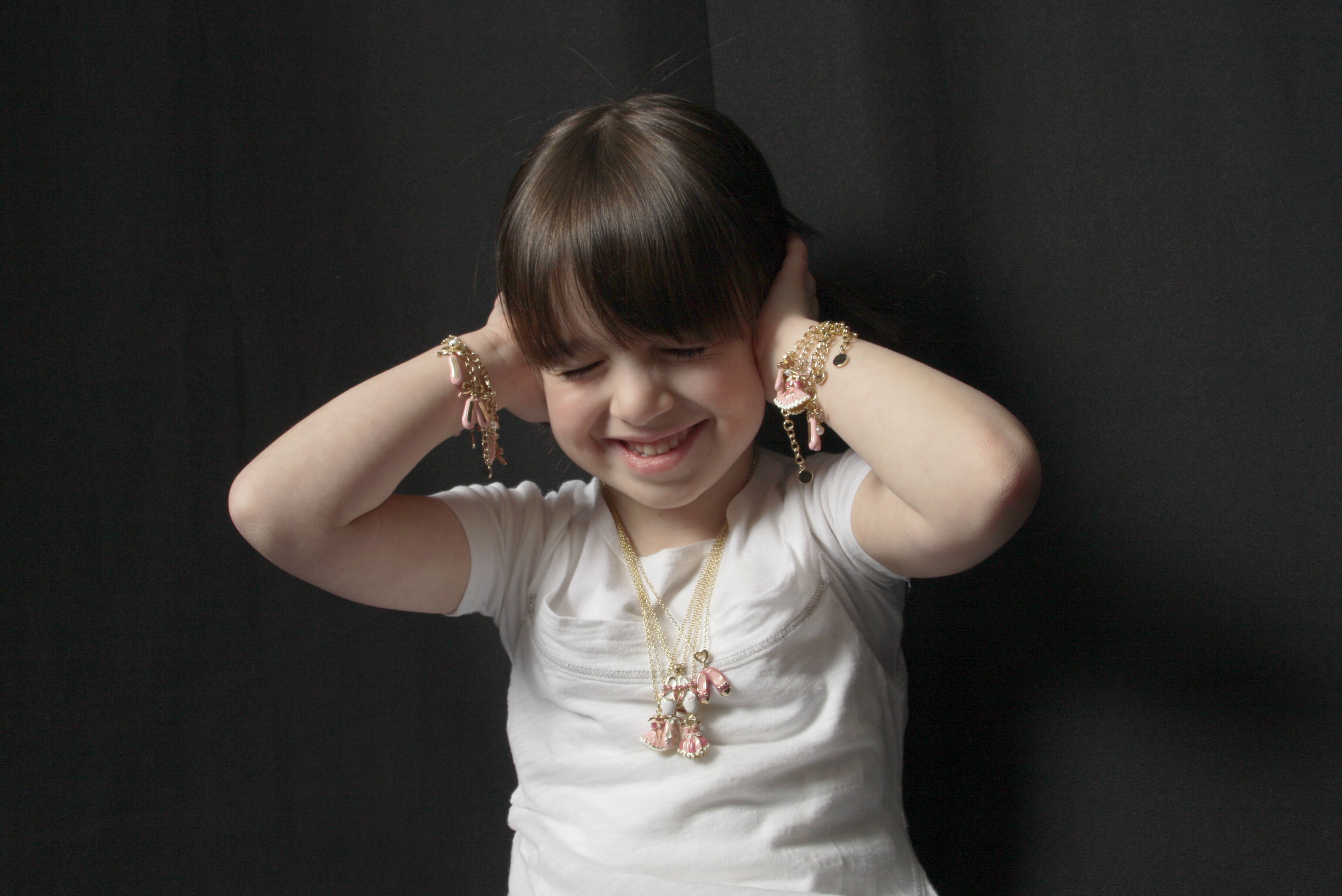 Ballet Shoe Bow Necklace