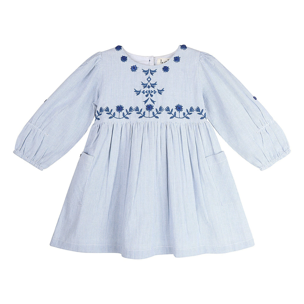Indigo Stripe Odyseey Dress