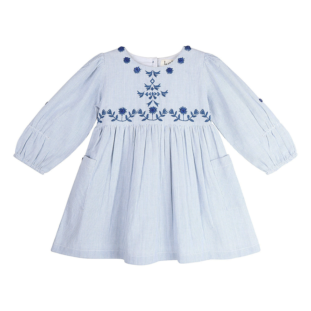 Indigo Stripe Odyseey Dress