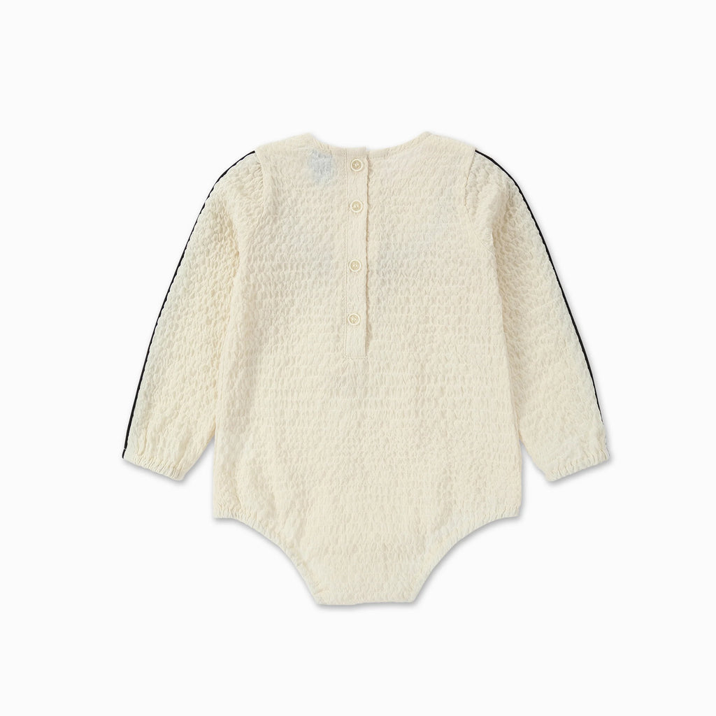 Boy Waffle Romper
