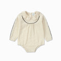 Girl Waffle Romper