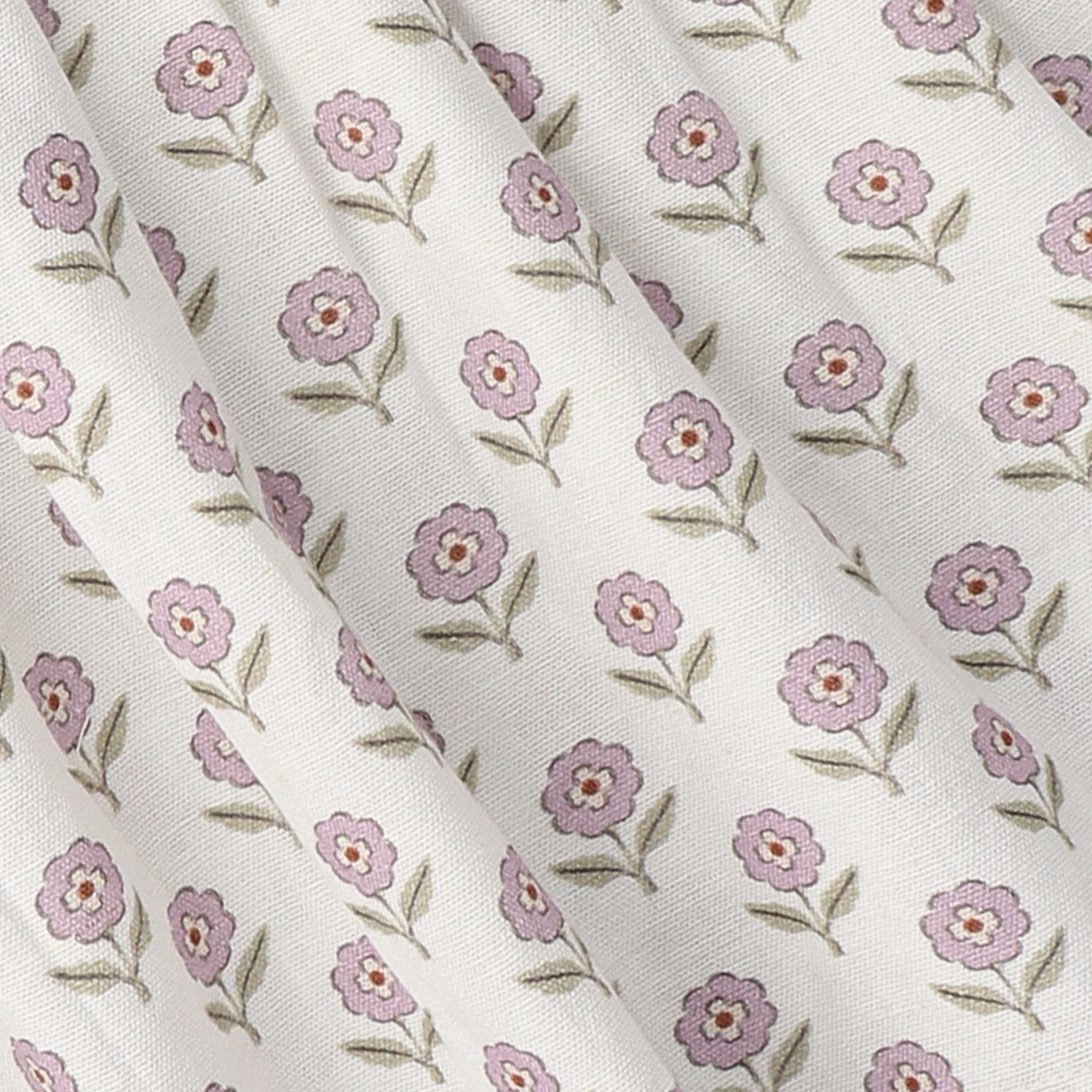 Organic Hair Bow Clip - Lavender