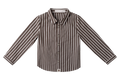 Leo Stripe Shirt - Brown