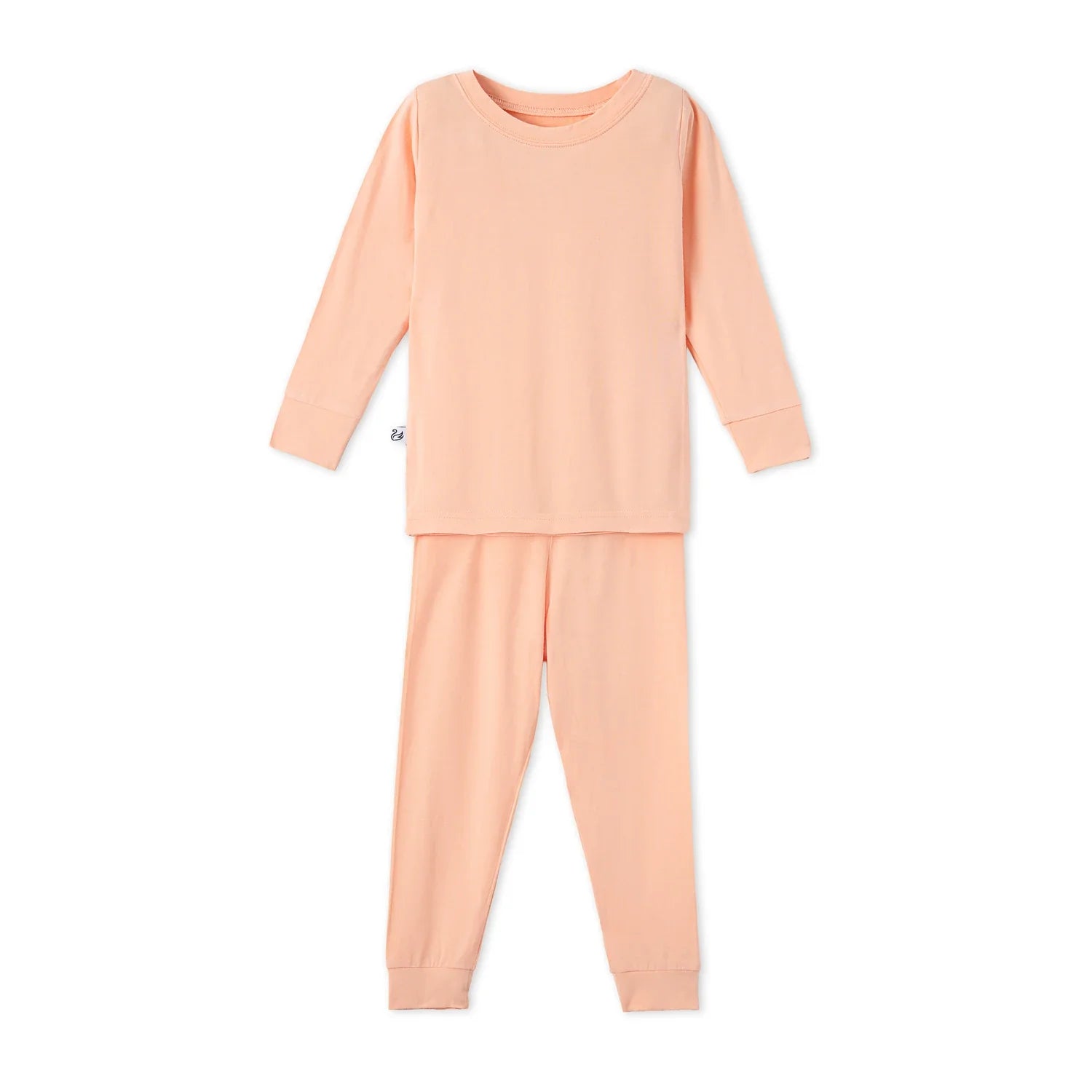 Peach Fuzz Long Sleeve Bamboo Pajama Set