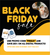 Black friday promo banner for Kiddolux offering special discount with promo code, featuring festive HBlack friday design and limited-time savings on Montessori-inspired products.