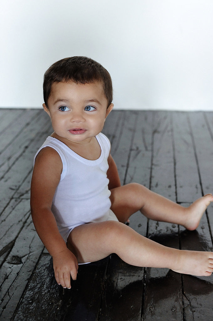 Feathers Baby Super Soft Cotton Onepiece Bodysuit Undershirt