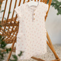 NOA | Girls Belly Pink Print Waffle Cotton Shortie